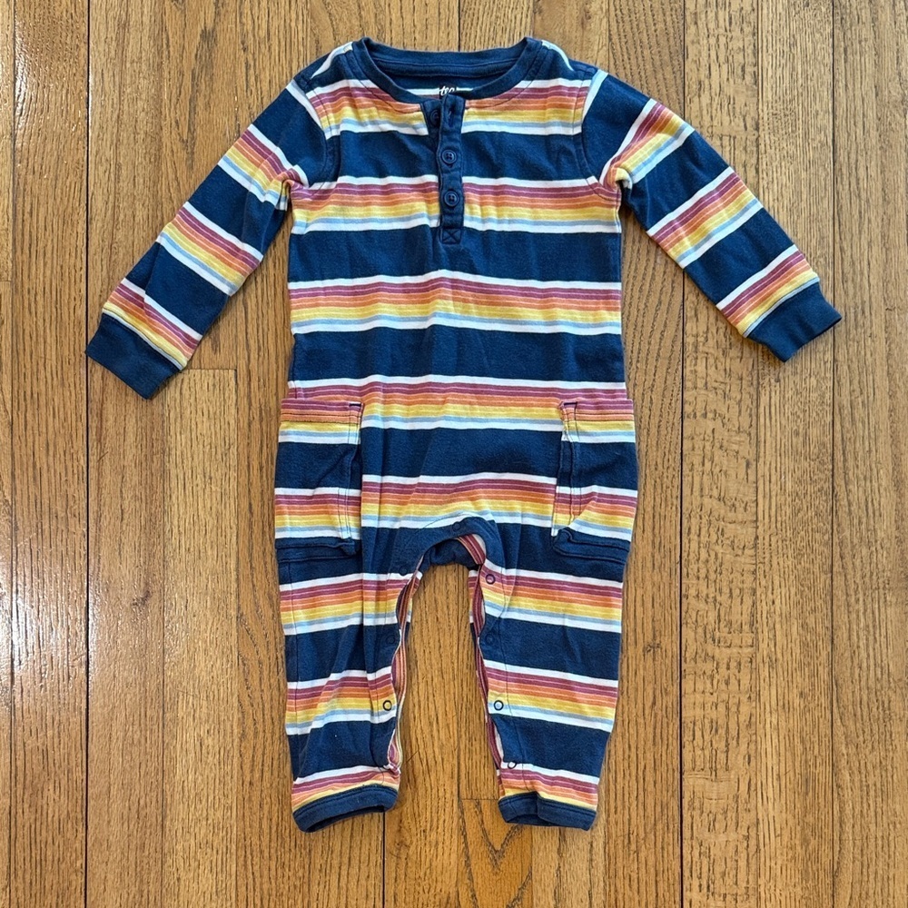 Tea Collection Striped Kids One Piece 12-18 months